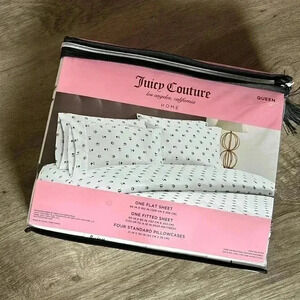 Juicy Couture Home Bee and Dragonfly Queen Sheet Set